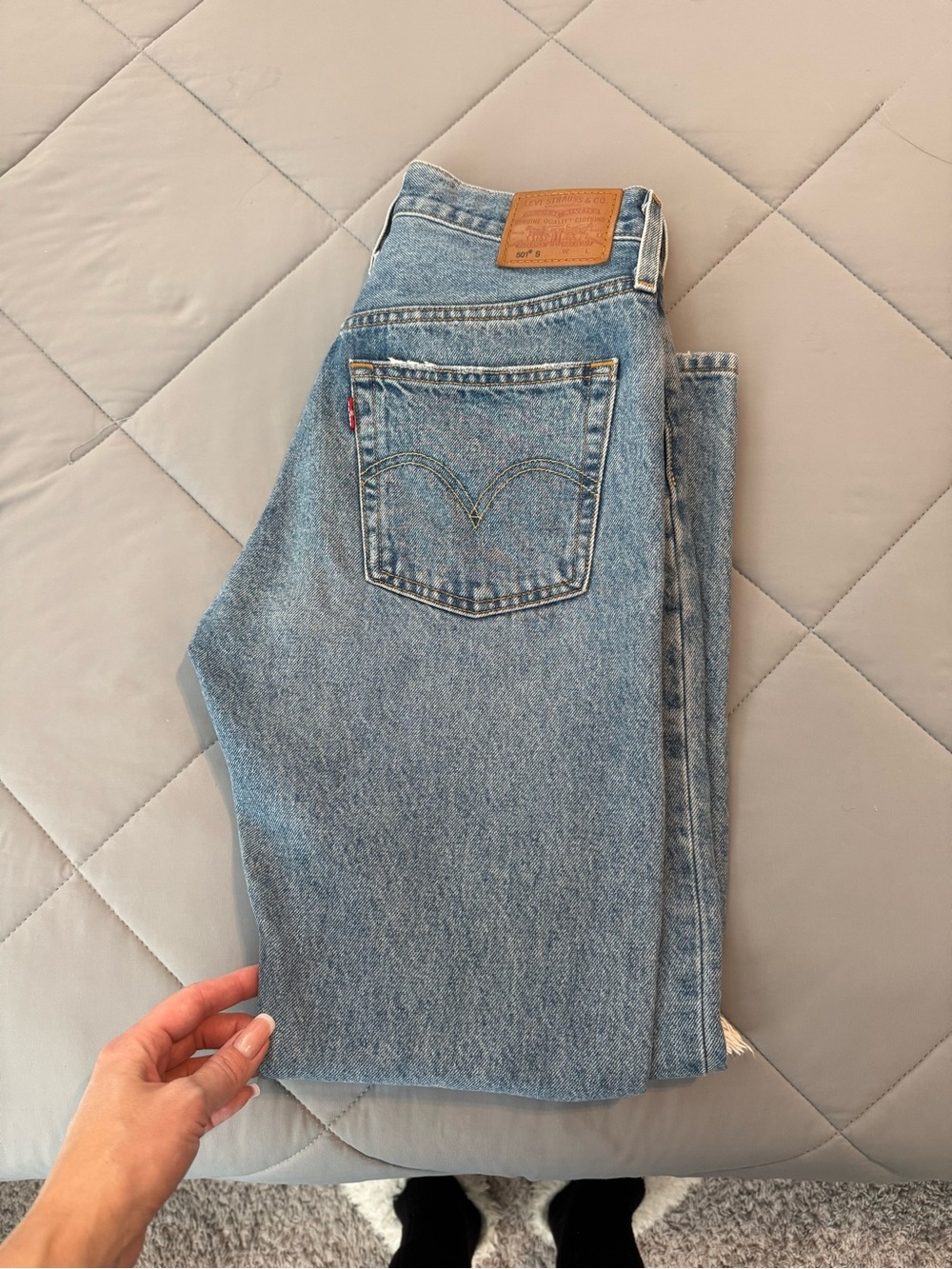 Levi's Men's Light Blue Straight-Leg Jeans